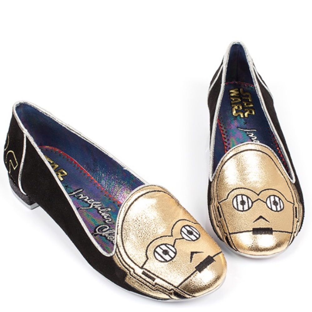 Irregular Choice C3PO flats